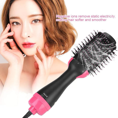 One-Step Electric Hair Dryer Comb