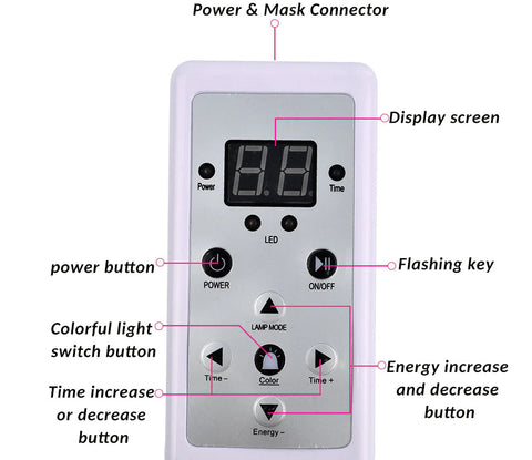 Led Facial beauty instrument