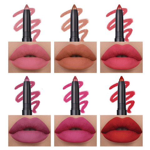 Matte Makeup Lipstick Set Of Six